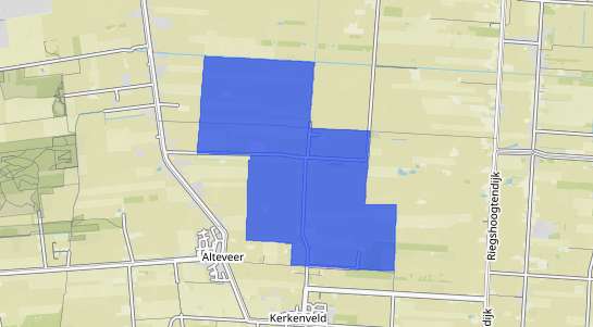 Prijs vastgoed Alteveer gem Hoogeveen
