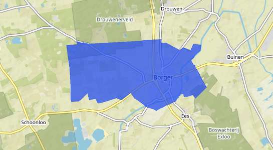 Prijs vastgoed Borger