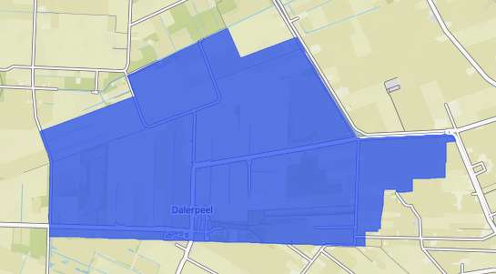 Prijs vastgoed Dalerpeel