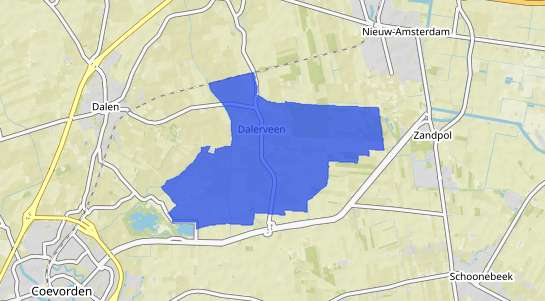 Prijs vastgoed Dalerveen