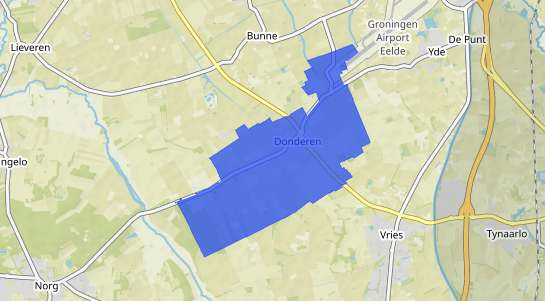 Prijs vastgoed Donderen