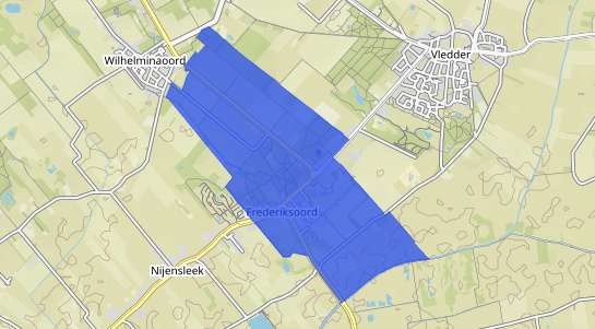 Prijs vastgoed Frederiksoord