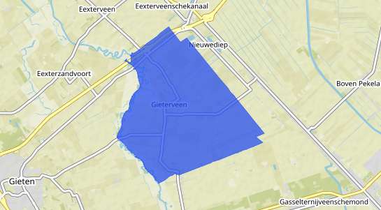 Prijs vastgoed Gieterveen