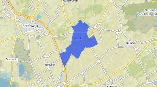 Prijs vastgoed Havelte