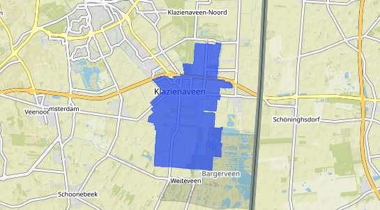 Prijs vastgoed Klazienaveen