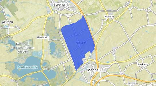 Prijs vastgoed Nijeveen