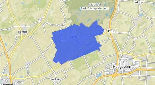 Prijs vastgoed Ruinen