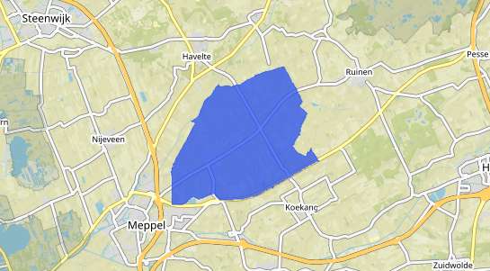 Prijs vastgoed Ruinerwold