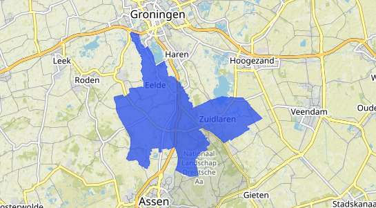 Prijs vastgoed Tynaarlo