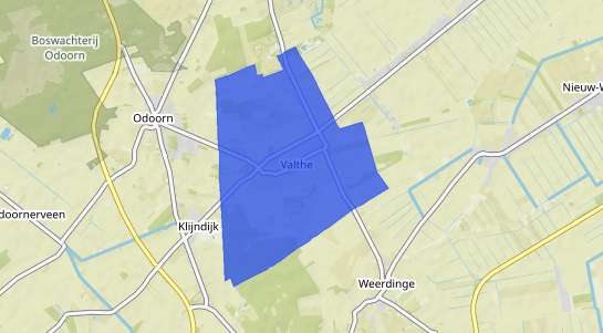 Prijs vastgoed Valthe