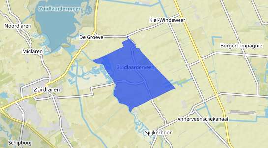 Prijs vastgoed Zuidlaarderveen
