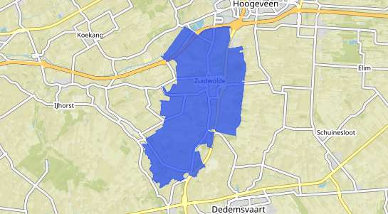 Prijs vastgoed Zuidwolde