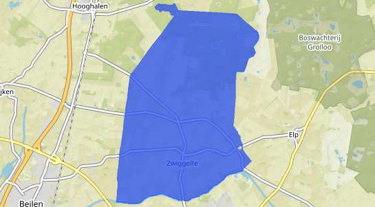 Prijs vastgoed Zwiggelte