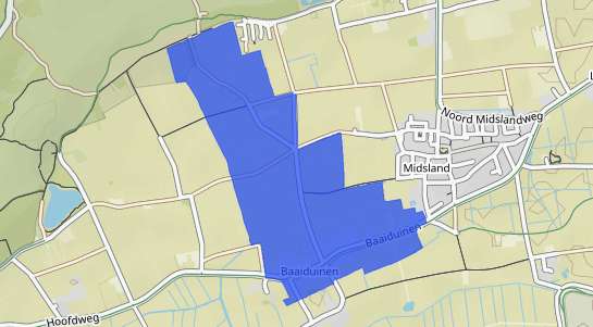 Prijs vastgoed Baaiduinen