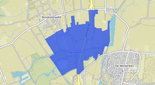 Prijs vastgoed De Falom