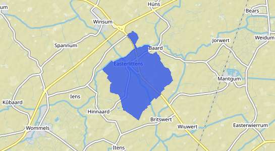 Prijs vastgoed Easterlittens