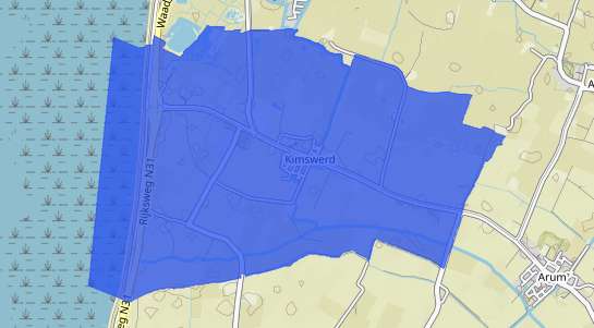 Prijs vastgoed Kimswerd
