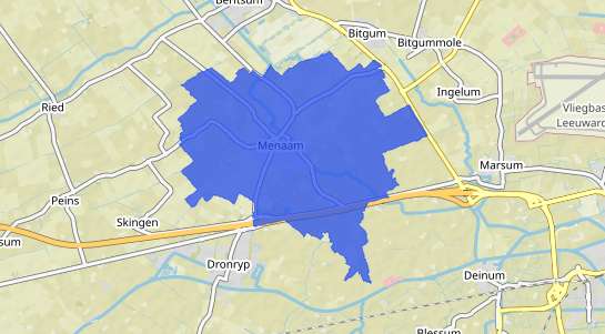 Prijs vastgoed Menaam