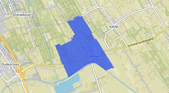 Prijs vastgoed Mildam