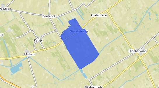Prijs vastgoed Nieuwehorne