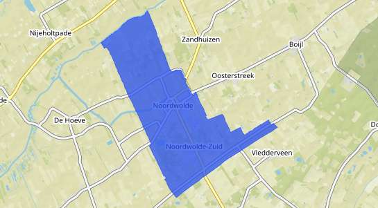 Prijs vastgoed Noordwolde