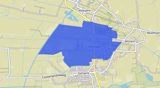 Prijs vastgoed Oentsjerk