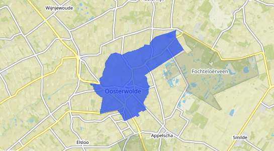 Prijs vastgoed Oosterwolde