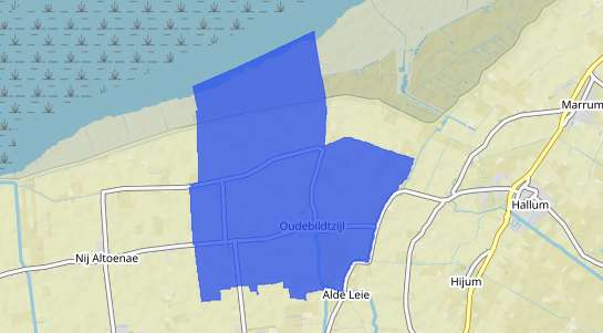 Prijs vastgoed Oudebildtzijl