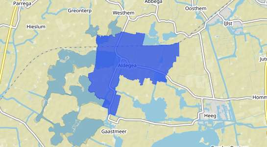 Prijs vastgoed Oudega
