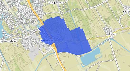 Prijs vastgoed Oudeschoot