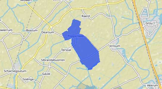 Prijs vastgoed Poppenwier