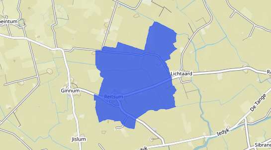 Prijs vastgoed Reitsum