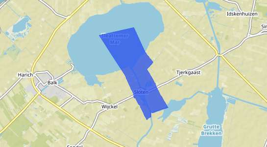Prijs vastgoed Sloten
