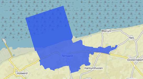 Prijs vastgoed Ternaard