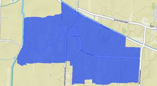 Prijs vastgoed Triemen