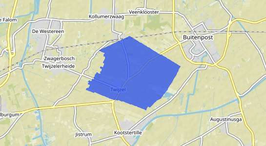 Prijs vastgoed Twijzel