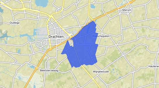 Prijs vastgoed Ureterp