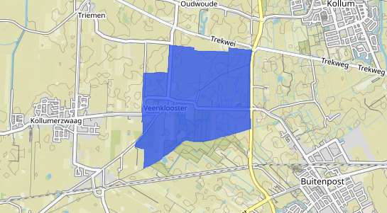 Prijs vastgoed Veenklooster