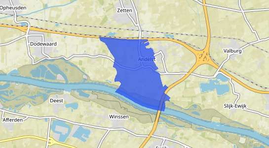 Prijs vastgoed Andelst