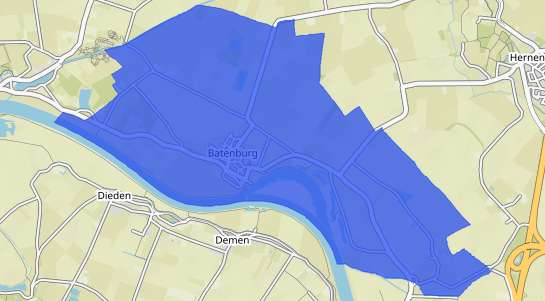 Prijs vastgoed Batenburg