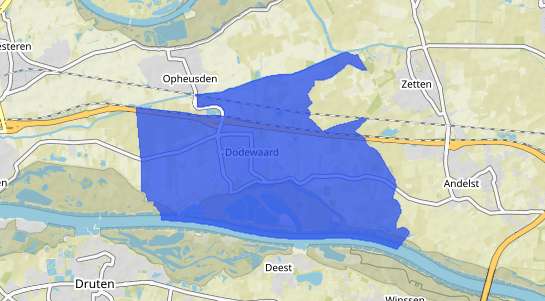 Prijs vastgoed Dodewaard