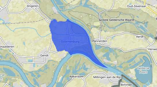 Prijs vastgoed Doornenburg