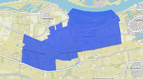 Prijs vastgoed Gameren