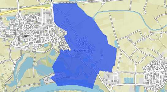 Prijs vastgoed Haalderen