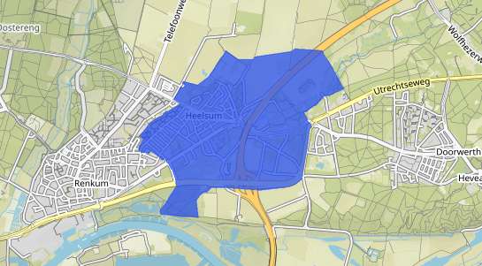 Prijs vastgoed Heelsum