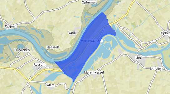 Prijs vastgoed Heerewaarden
