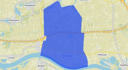Prijs vastgoed Herwijnen