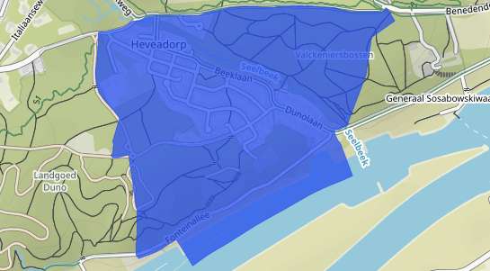 Prijs vastgoed Heveadorp