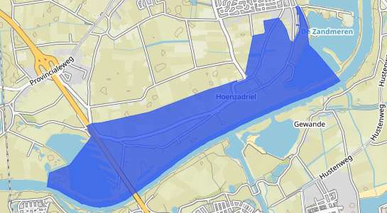 Prijs vastgoed Hoenzadriel