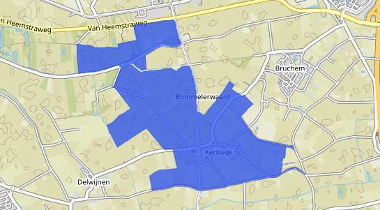 Prijs vastgoed Kerkwijk